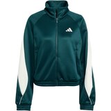 Adidas Jakna za trening 'Stadium' petrol / bela Cene