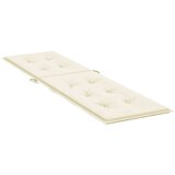 vidaXL Jastuk za ležaljku krem (75 + 105) x 50 x 3 cm | shoptok.hr