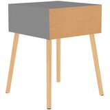 vidaXL Nočna omarica 2 kosa siva 40x40x56 cm iverna plošča | Shoptok.si