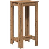  Barski stol siva boja hrasta 51x50x103,5 cm konstruirano drvo | shoptok.hr