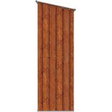 Vrtne šupe Smeđa 103 x 74 x 200 cm Metal | shoptok.hr
