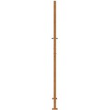  Vrtna vrata 100x200 cm Otporna na vremenske uvjete Čelična svjetlosna konstrukcija | shoptok.hr