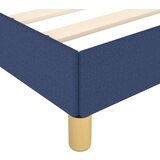  Za krevet s uzglavljem plavi 100x200 cm od tkanine | shoptok.hr