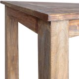  Blagovaonski stol od masivnog drva mahagonija 120 x 60 x 77 cm | shoptok.hr