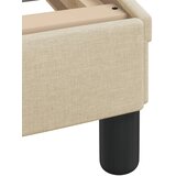  Krevet s madracem Hvar krem 100 x 200 cm od tkanine | shoptok.hr