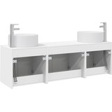  Set ormarića za kupaonicu 3 kom. Bijela 49,5 x 44,5 x 65,5 cm | shoptok.hr