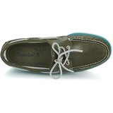 Timberland Mokasini & Jadralni čevlji 2 Eye Boat leather Kaki | Shoptok.si