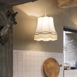 QAZQA Retro viseča svetilka krem 45 cm - Granny Cene