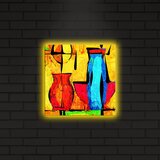 Wallity Slika sa LED osvetljenjem 2828DACT-4, 28x28 cm | ePonuda.com