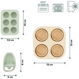 Babymoov silikonski set za jelo | shoptok.hr