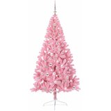  Umjetno predsvijetljeno božićno drvce Ružičasta 210 cm PVC | shoptok.hr