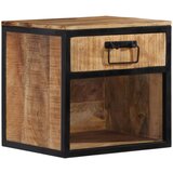 vidaXL Noćni ormarić 40 x 35 x 40 cm od masivnog drva manga Cijene