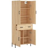  Visoka komoda hrasta sonome 69,5x34x180cm od konstruiranog drva | shoptok.hr