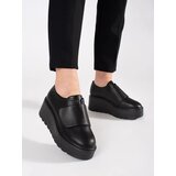 GOODIN Black wedge shoes | Shoptok.si