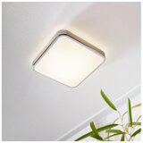 Eglo manilva 1 plafonjera/1, led, 16w, 1500lm, 290x290, hrom/bela | Eponuda.com