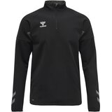 Hummel Športna majica 'Lead' siva / črna / bela u