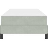  s opruga kutije Svijetlo siva 100 x 210 cm tkanina | shoptok.hr