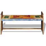  Klupa od masivnog obnovljenog drva 100 x 30 x 50 cm | shoptok.hr