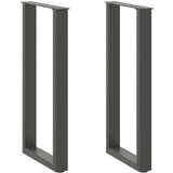  Noge stolića za kavu U-oblika 2 kom antracit 28x(72-73)cm čelik | shoptok.hr