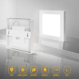 Aigostar LED nadgradno stropno svetlo LED/9W/230V 6000K 12,2x12,2 cm belo | Eponuda.com