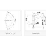 Blanco alta s - compact, hd, finish nerjavno 515123 | Shoptok.si