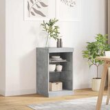  Komoda s LED svjetlima siva boja betona 41x37x67 cm | Eponuda.com