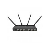 MikroTik RB4011iGS+5HacQ2HnD-IN WiFi AC2100 10GbE tri band ruter Cene
