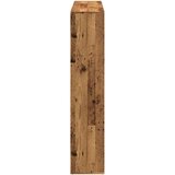 vidaXL Knjižna omara starinski les 137,5x29x137,5 cm inženirski les | Shoptok.si