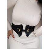 Fenzy Široki Remen Od Umjetne Kože, Crni | shoptok.hr