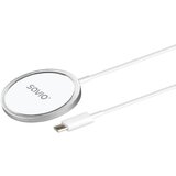 Savio Magnetic Wireless Charger 15 W, 1 m, LA-11 u