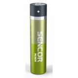 Sencor punjiva baterija SBA HR03 AAA NiMH 1000 mAh, blister 4 kom Slike