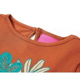  Dječja majica s dugim rukavima boja konjaka 128 | shoptok.hr