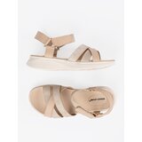 Sergio Leone Light beige sandals on a white platform | Shoptok.si