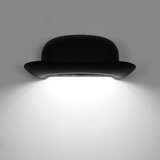 Glamaris Notranja/zunanja stenska svetilka, stenska svetilka s črnim klobukom, vodotesna stenska svetilka IP65 12W 6500K za dvorišče, balkon, hodnik, spalnica, (21163560) Cene