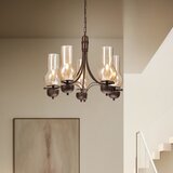  Brilagi - LED luster na lancu COTTAGE 5xE14/40W/230V hrast/smeđa | Eponuda.com