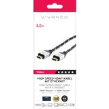 Vivanco High Speed HDMI Ethernet 3m črn kabel, (5000006344) | Shoptok.si