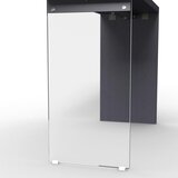 Bessagi Home Konzolna Mizica Milan, Črna | Shoptok.si