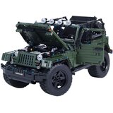 Kockice za slaganje vozila Off-Road sa 2078 elemenata - khaki | Shoptok.si