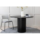 Venture Home Bianca okrugli blagovaonski stol ⌀110 cm, crni | shoptok.hr