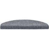 vidaXL samoljepljivi Otirač za Stepenice 15 kom Igličasti 65x21x4 cm Svijetlo Sivi | shoptok.hr