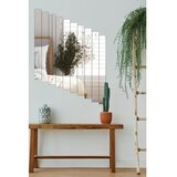 Hanah home ogledalo rectangular stripe 5x40 cm (10 pieces) silver | ePonuda.com