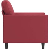  Fotelj vinsko rdeč 60 cm umetno usnje | Shoptok.si