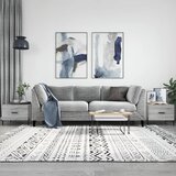 The Living Store Klubske mizice 2 kosa siva sonoma 50x50x40 cm inženirski les - Klubska Mizica, (21575112) | Shoptok.si