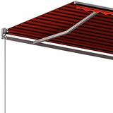  Samostojeća automatska tenda 400 x 300cm narančasto-smeđa | shoptok.hr