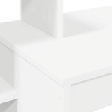  Stol s policom Bijelo 100 x 40 x 90 cm Konstruirano drvo | Eponuda.com