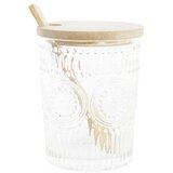 Zdjela za Šećer DKD Home Decor Providan Prirodno Bambus Aluminij Kristal Borosilikatno staklo 300 ml 28 x 10 x 13 5 cm | shoptok.hr