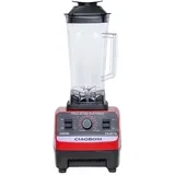 Blender mešalnik 2L visoke hitrosti 350W z rezilom iz nerjavečega jekla, Črna / Rdeča, (5000277290)