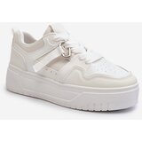 Boto Women's Platform Sneakers Made of White Synthetic Leather Moun | shoptok.hr