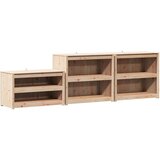  Zunanja kuhinjska omarica s polico MEPPEL 3 pcs Naravni Douglas, (5000273313) | Shoptok.si