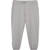 Trendyol Large Size Gray Men's Oversize Comfortable 100% Cotton Sweatpants